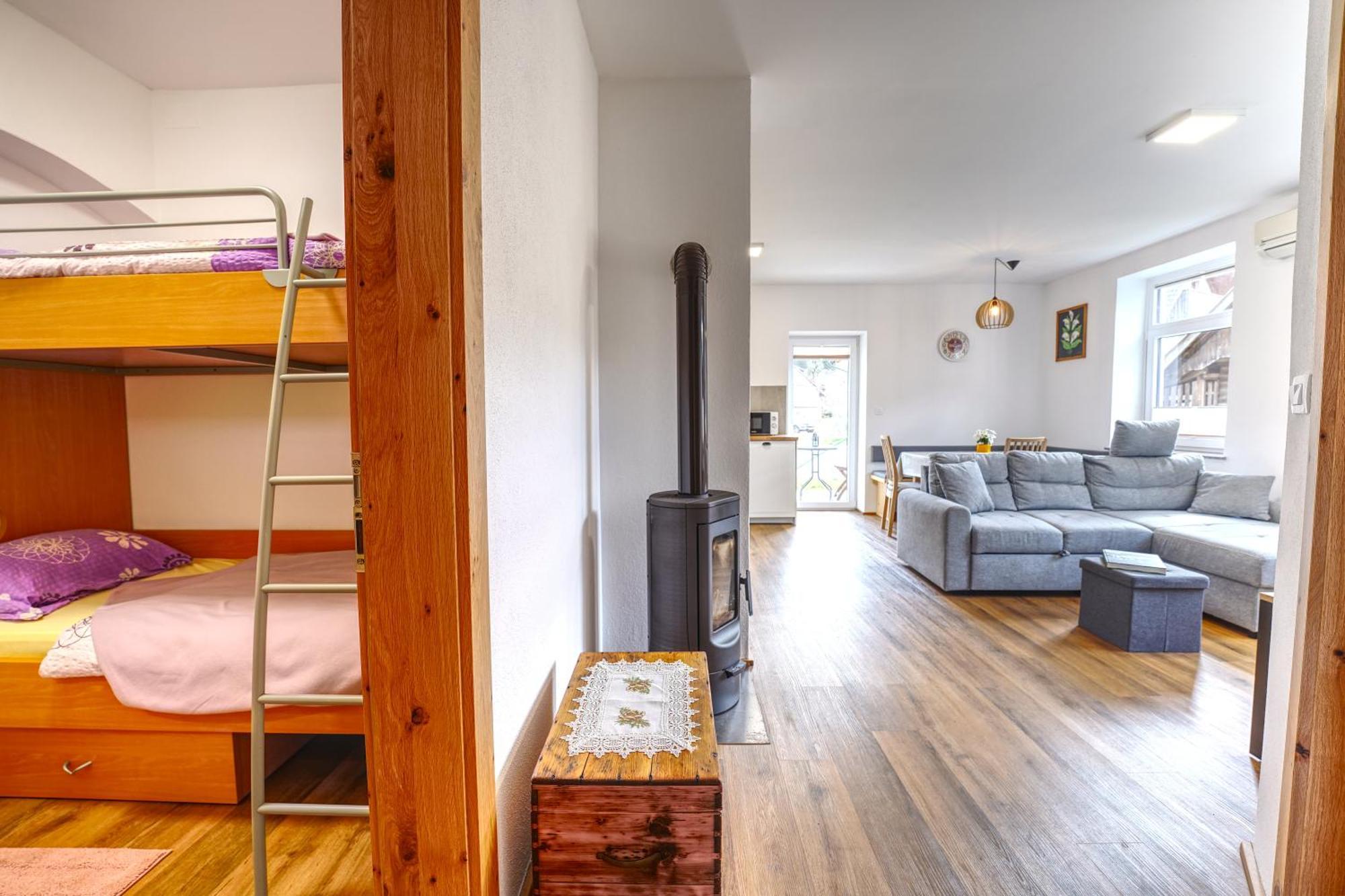 Apartma In Studio Jerca Ob Savi Bohinj Exteriör bild